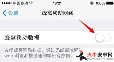 苹果手机无法使用蜂窝移动数据
