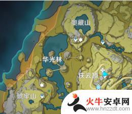 原神琥牢山在哪个地图